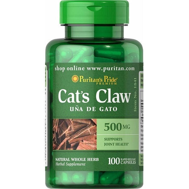 Koci Pazur Puritan's Pride Cat's Claw 500 mg 100 caps - Sklep Witaminki.pl