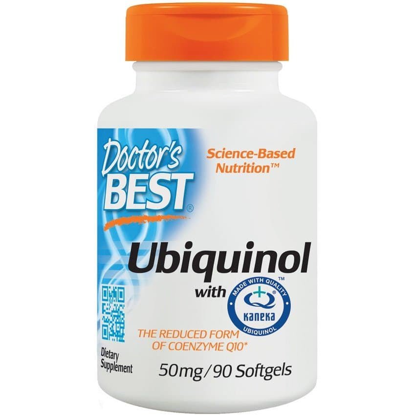 Koenzym Q10 Doctor's BEST Ubiquinol with Kaneka QH 50 mg 90 softgels - Sklep Witaminki.pl