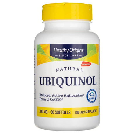 Koenzym Q10 Healthy Origins Ubichinol (Ubiquinol) 100 mg 60 caps - Sklep Witaminki.pl