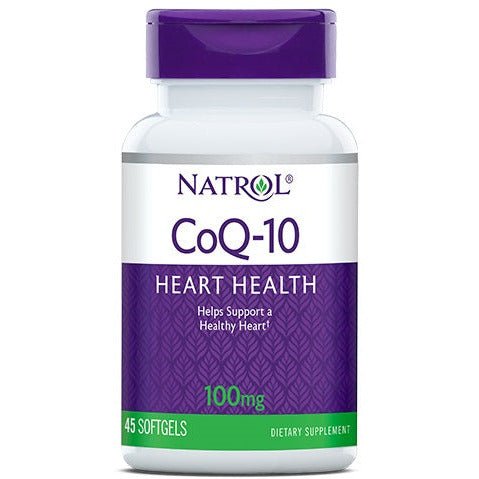 Natrol CoQ - 10 100 mg 45 softgels Koenzym Q10 - Sklep Witaminki.pl
