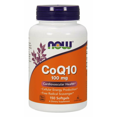 Koenzym Q10 NOW Foods CoQ10 100 mg 150 softgels - Sklep Witaminki.pl