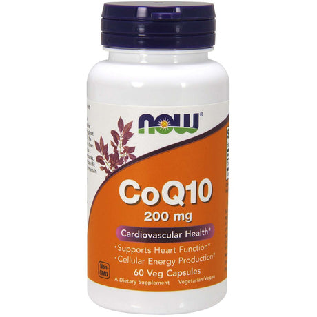 Koenzym Q10 NOW Foods CoQ10 200 mg 60 vcaps - Sklep Witaminki.pl
