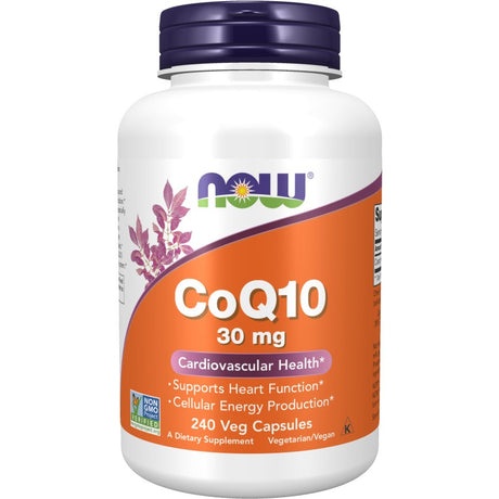 Koenzym Q10 NOW Foods CoQ10 30 mg 240 vcaps - Sklep Witaminki.pl