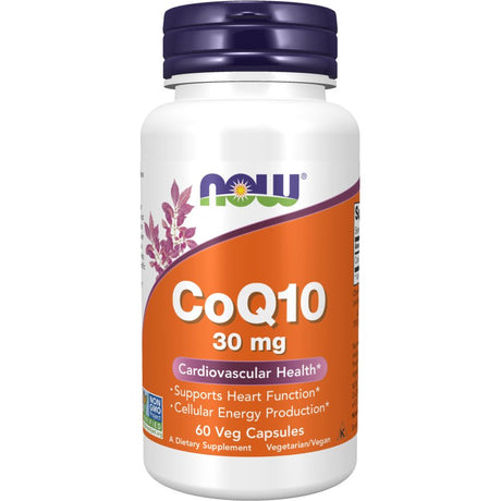 Koenzym Q10 NOW Foods CoQ10 30 mg 60 vcaps - Sklep Witaminki.pl