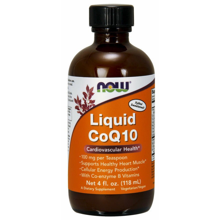 NOW Foods CoQ10 Liquid 118 ml Koenzym Q10 - Sklep Witaminki.pl