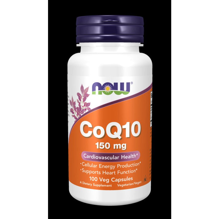 NOW Foods Koenzym Q10 150 mg z lecytyną 70 mg 100 caps Koenzym Q10 - Sklep Witaminki.pl