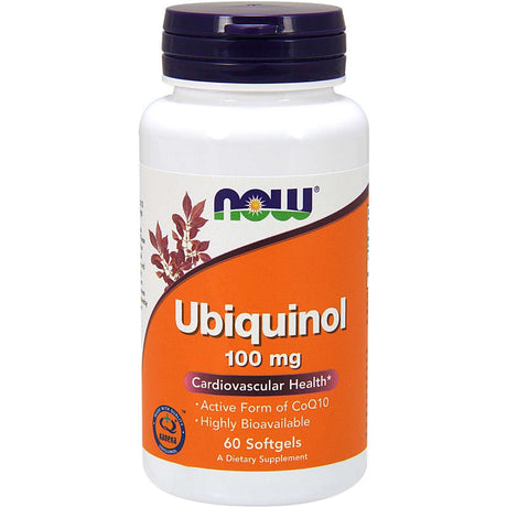 Koenzym Q10 NOW Foods Ubiquinol 100 mg 60 softgels - Sklep Witaminki.pl