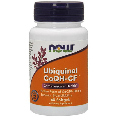 Koenzym Q10 NOW Foods Ubiquinol CoQH-CF 60 softgels - Sklep Witaminki.pl