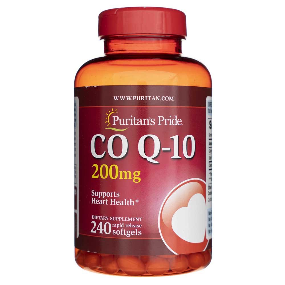 Puritan's Pride Koenzym Q10 200 mg 240 caps Koenzym Q10 - Sklep Witaminki.pl