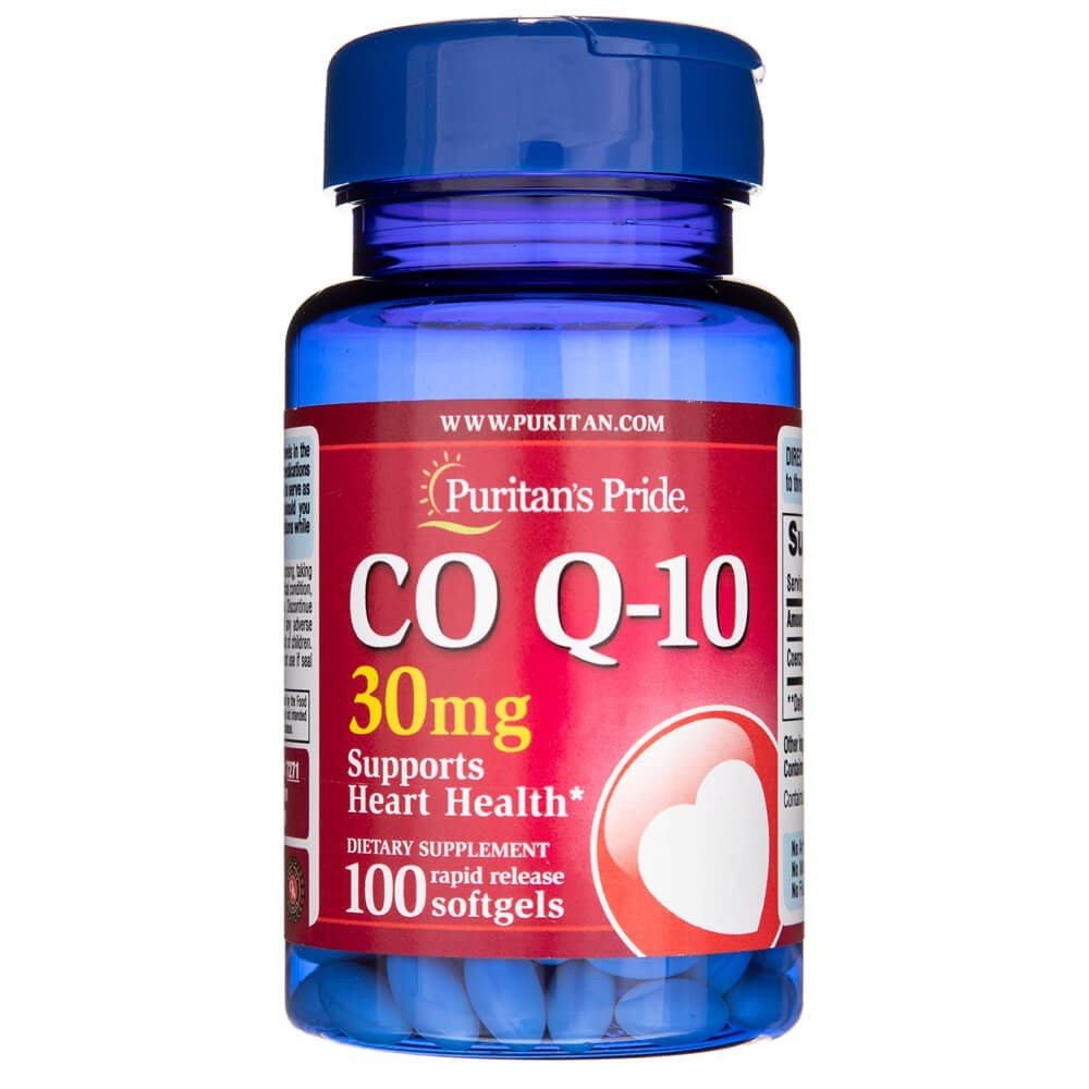 Puritan's Pride Koenzym Q10 30 mg 100 caps Koenzym Q10 - Sklep Witaminki.pl