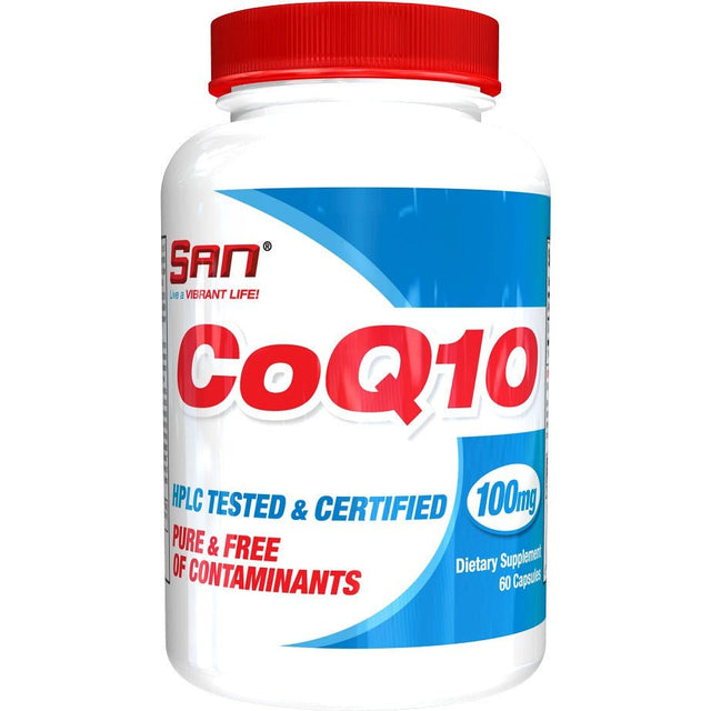 Koenzym Q10 SAN CoQ10 100mg 60 caps - Sklep Witaminki.pl