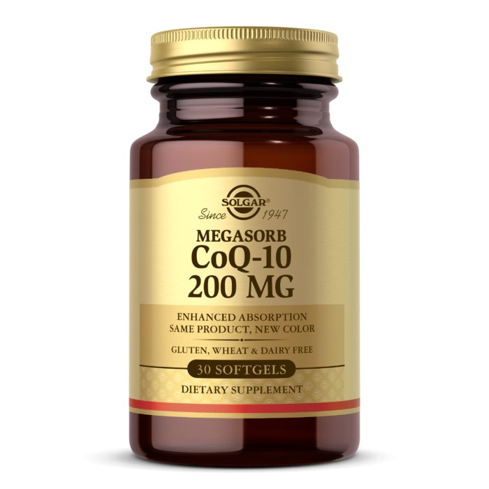 Solgar Megasorb CoQ - 10 200 mg 30 softgels Koenzym Q10 - Sklep Witaminki.pl