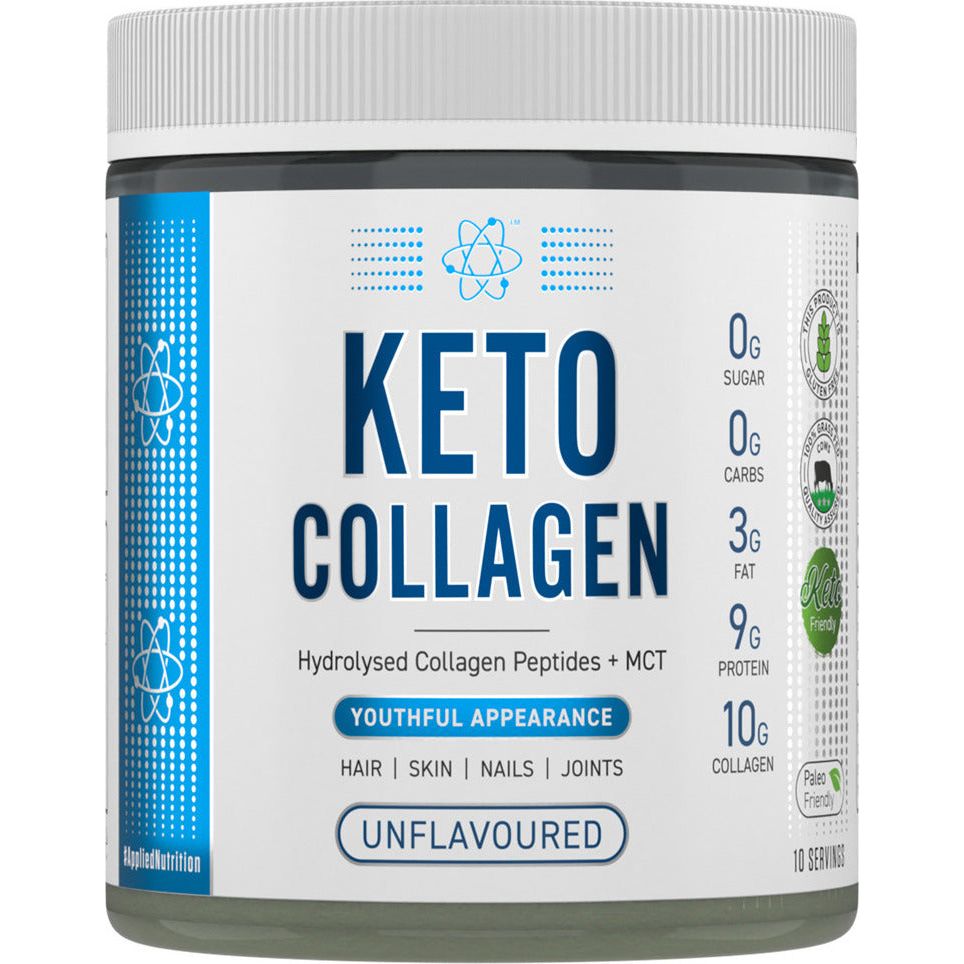 Applied Nutrition Keto Collagen 130 g Unflavoured Kolagen Peptydy + MCT - Sklep Witaminki.pl