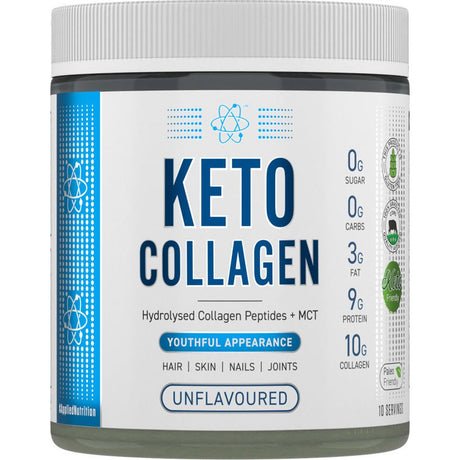 Kolagen Peptydy + MCT Applied Nutrition Keto Collagen 130 g Unflavoured - Sklep Witaminki.pl