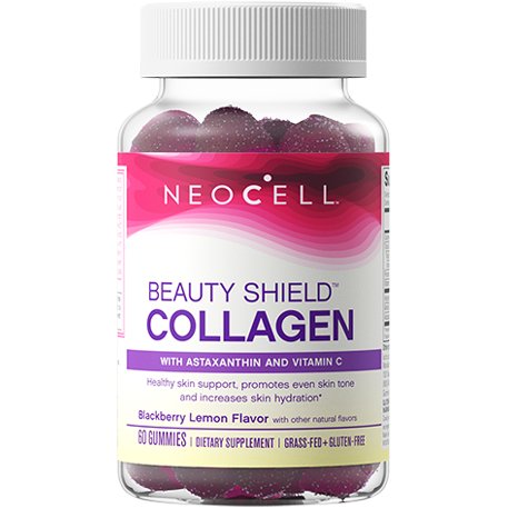 NeoCell Beauty Shield Collagen 60 gummies Blackberry Lemon Kolagen Peptydy - Sklep Witaminki.pl