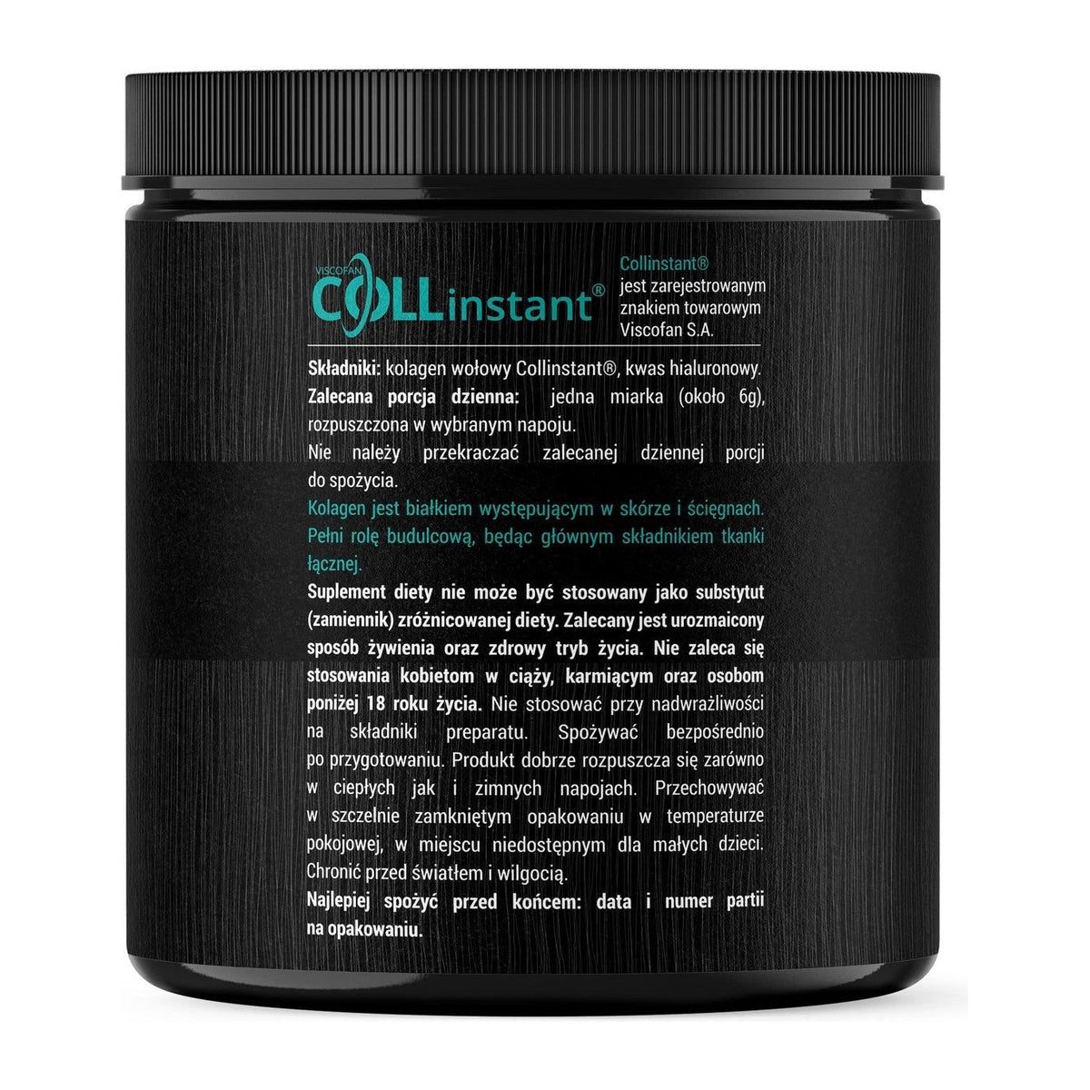 Solve Labs Collagen Peptides 180g Bezsmakowy Kolagen Peptydy - Sklep Witaminki.pl