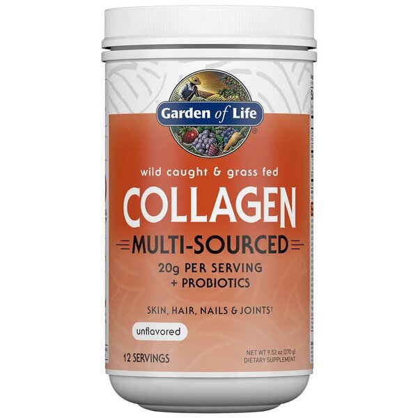Garden of Life Wild Caught & Grass Fed Collagen Multi - Sourced 270 g Kolagen Typu 1 + 3 - Sklep Witaminki.pl