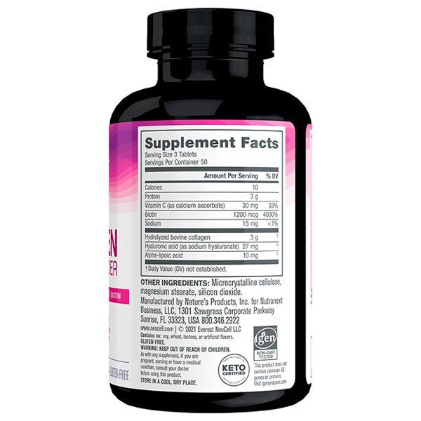 Kolagen Typu 1 + 3 NeoCell Collagen Beauty Builder 150 tablets - Sklep Witaminki.pl