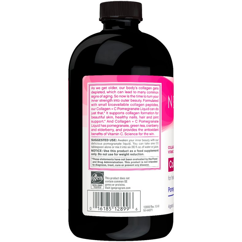 NeoCell Collagen + C Liquid 473 ml Granat Kolagen Typu 1 + 3 - Sklep Witaminki.pl