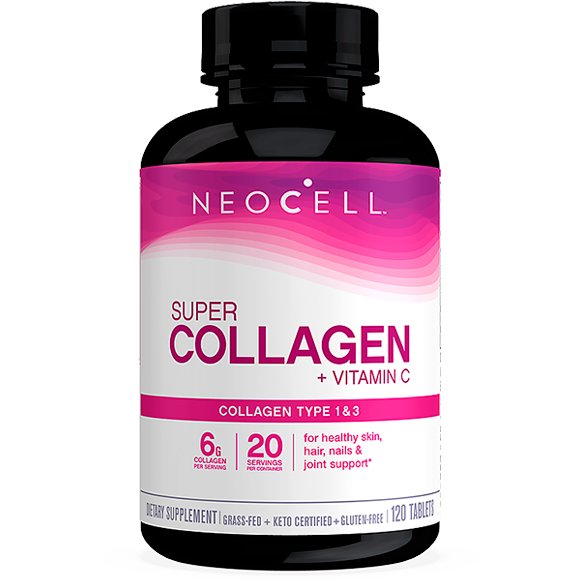 NeoCell Super Collagen + C 120 tabs Kolagen Typu 1 + 3 - Sklep Witaminki.pl
