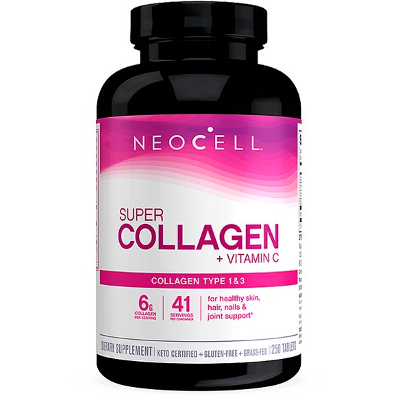 NeoCell Super Collagen + C 250 tabs Kolagen Typu 1 + 3 - Sklep Witaminki.pl