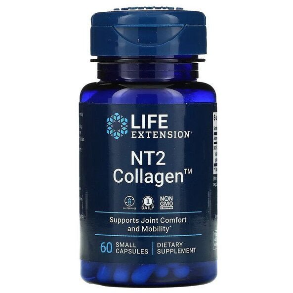 Life Extension NT2 Collagen 40 mg 60 small caps Kolagen Typu 2 - Sklep Witaminki.pl