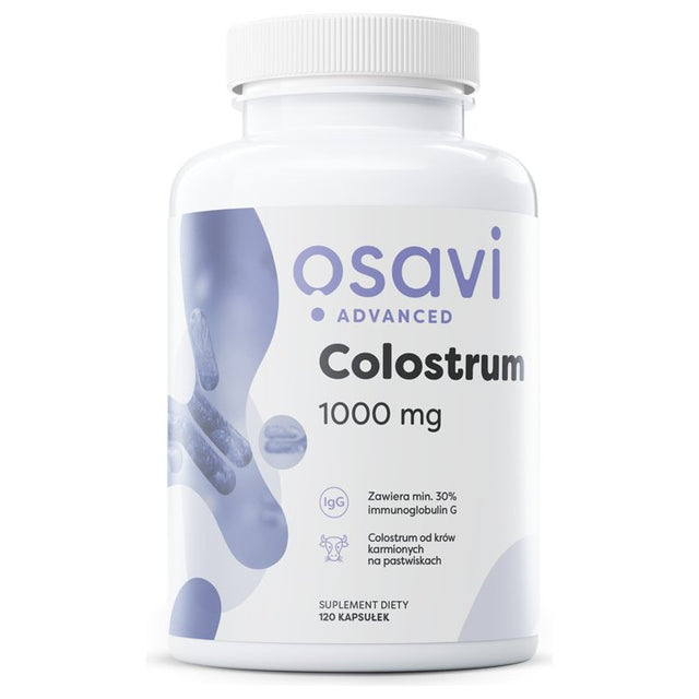 Kolostrum Osavi Colostrum (Advanced) 1000mg 120 caps - Sklep Witaminki.pl