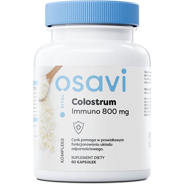 Kolostrum Osavi Colostrum Immuno 800mg 60 caps - Sklep Witaminki.pl