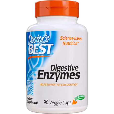 Kompleks enzymów trawiennych Doctor's BEST Digestive Enzymes 90 vcaps - Sklep Witaminki.pl