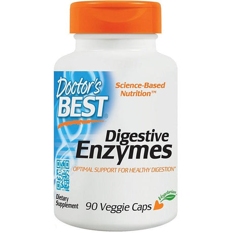 Kompleks enzymów trawiennych Doctor's BEST Digestive Enzymes 90 vcaps - Sklep Witaminki.pl