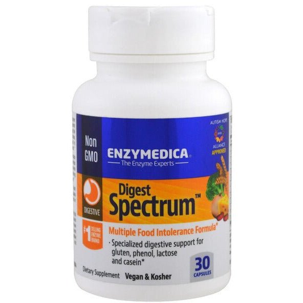 Kompleks enzymów trawiennych Enzymedica Digest Spectrum 30 caps - Sklep Witaminki.pl