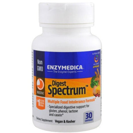 Kompleks enzymów trawiennych Enzymedica Digest Spectrum 30 caps - Sklep Witaminki.pl