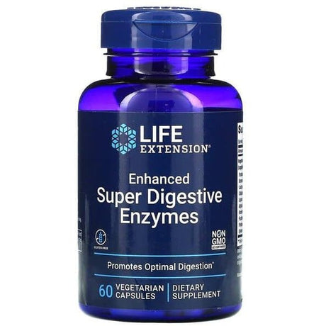 Kompleks enzymów trawiennych Life Extension Enhanced Super Digestive Enzymes 60 vcaps - Sklep Witaminki.pl