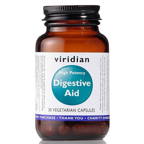 Kompleks enzymów trawiennych Viridian Digestive Aid 30 caps - Sklep Witaminki.pl