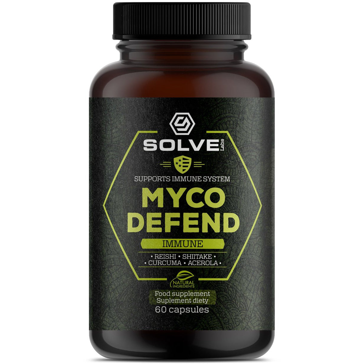Solve Labs Myco Defend 60 caps Kompleks Grzybów - Sklep Witaminki.pl