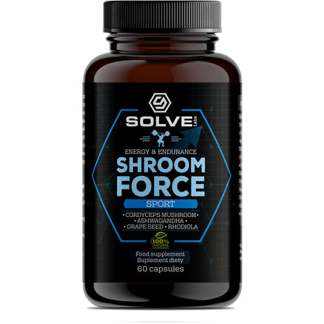 Kompleks Grzybów Solve Labs Shroom Force 60 caps - Sklep Witaminki.pl