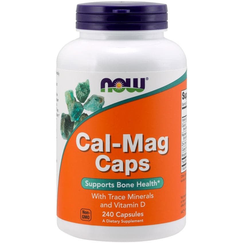NOW Foods Cal - Mag Caps 240 caps Kompleks minerałów - Sklep Witaminki.pl