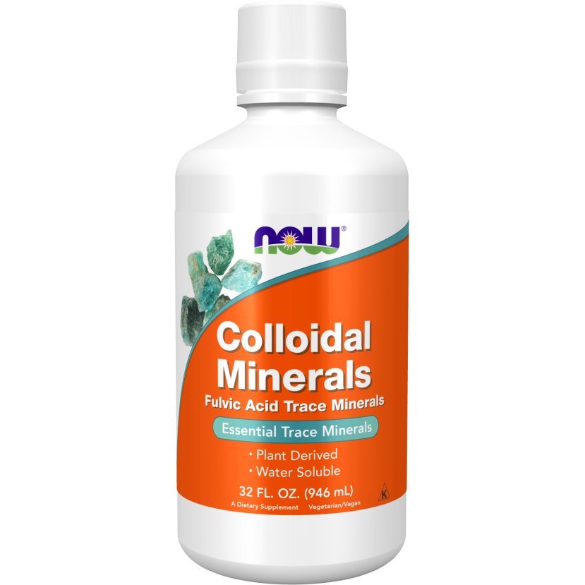 Kompleks minerałów NOW Foods Colloidal Minerals 946 ml Original - Sklep Witaminki.pl