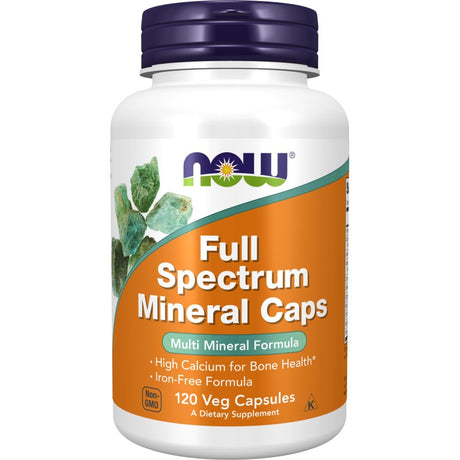 Kompleks minerałów NOW Foods Full Spectrum Mineral Caps 120 vcaps - Sklep Witaminki.pl