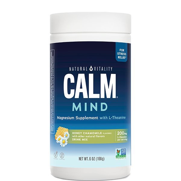Natural Vitality Calm Mind Honey Chamomile 168 g Kompleks na dobre samopoczucie - Sklep Witaminki.pl