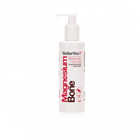 BetterYou Magnesium Bone Mineral Lotion + Calcium 180 ml Kompleks na kości - Sklep Witaminki.pl