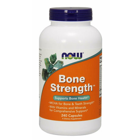 Kompleks na kości NOW Foods Bone Strength 240 caps - Sklep Witaminki.pl
