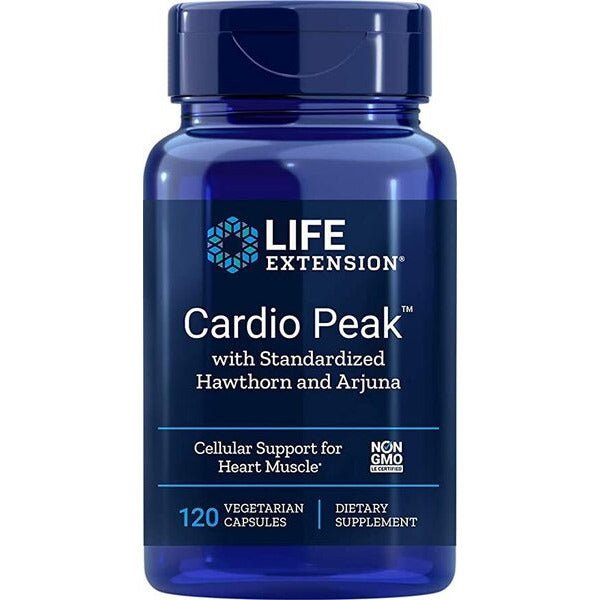 Life Extension Cardio Peak with Standardized Hawthorn and Arjuna 120 vcaps Kompleks na krążenie - Sklep Witaminki.pl