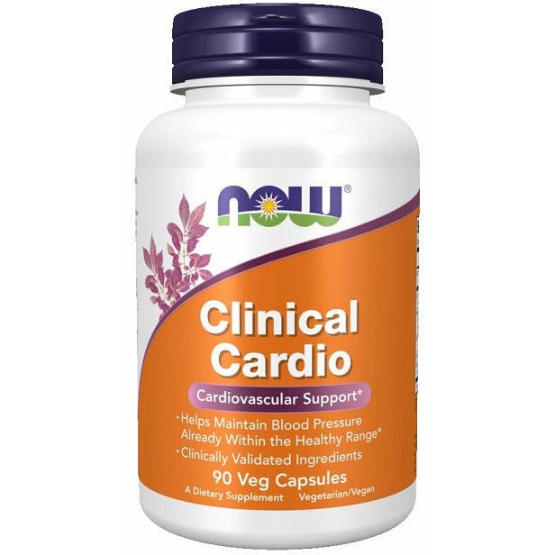 NOW Foods Clinical Cardio 90 vcaps Kompleks na krążenie - Sklep Witaminki.pl