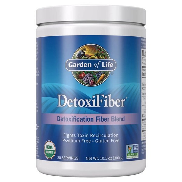 Garden of Life DetoxiFiber 300 g Kompleks na oczyszczanie - Sklep Witaminki.pl