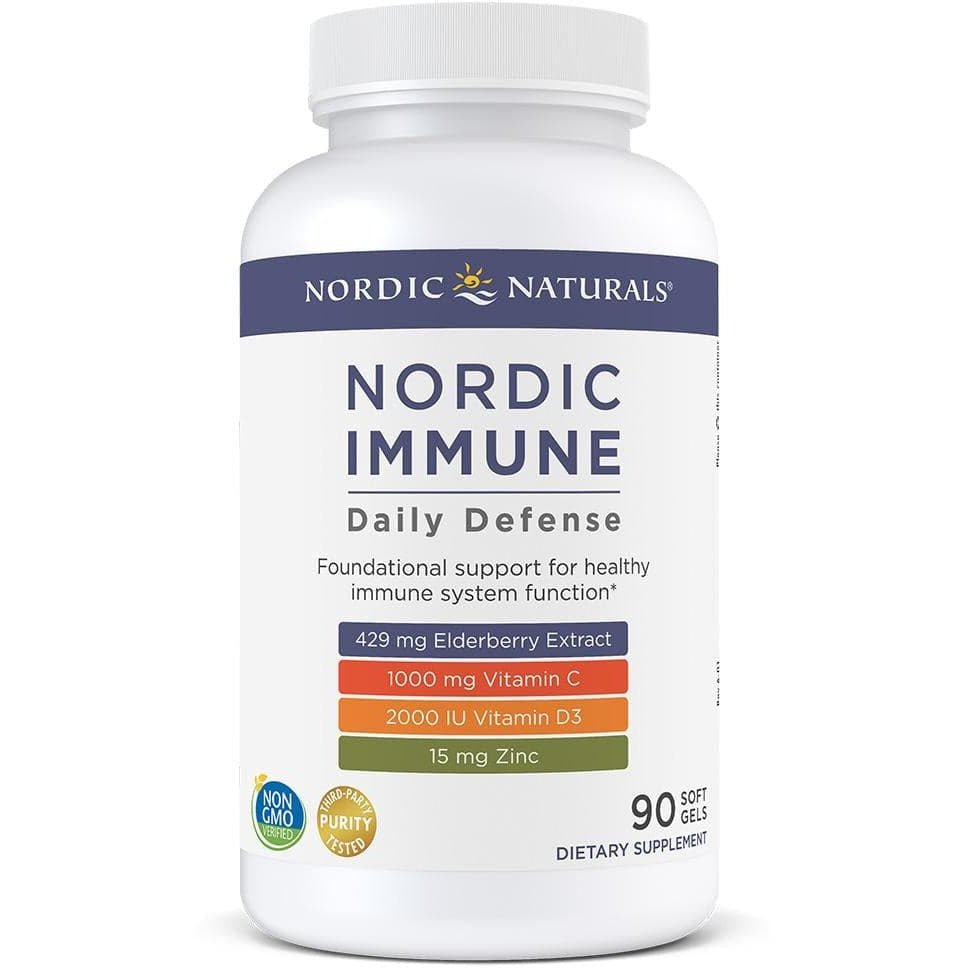 Nordic Naturals Nordic Immune Daily Defense 90 softgels Cytryna Kompleks na odporność - Sklep Witaminki.pl