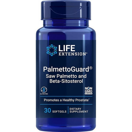 Kompleks na prostatę Life Extension PalmettoGuard Saw Palmetto with Beta-Sitosterol 30 softgels - Sklep Witaminki.pl