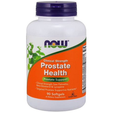 Kompleks na prostatę NOW Foods Prostate Health Clinical Strength 90 softgels - Sklep Witaminki.pl