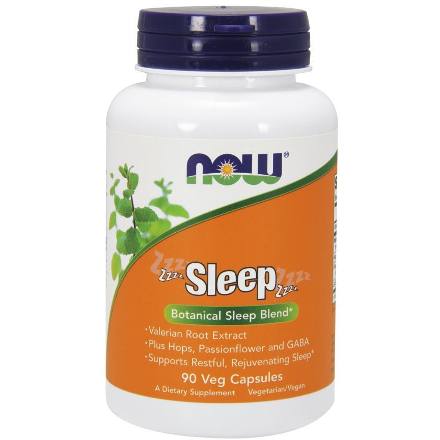 Kompleks na sen NOW Foods Sleep 90 vcaps - Sklep Witaminki.pl