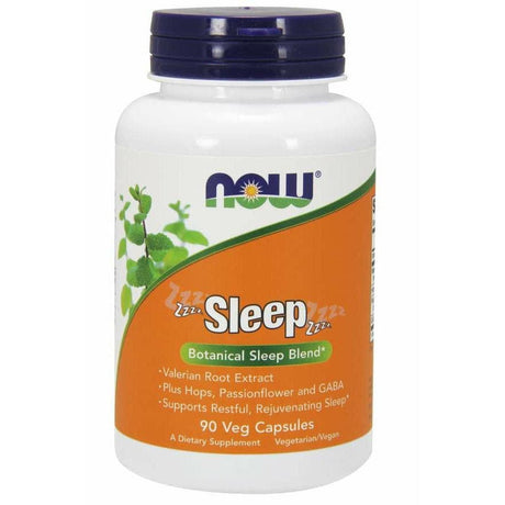Kompleks na sen NOW Foods Sleep 90 vcaps - Sklep Witaminki.pl